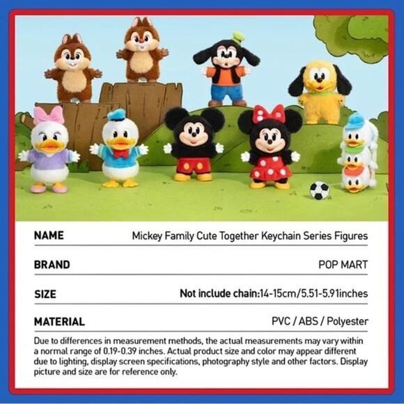 Pop Mart Mickey Family Cute Together Keychain Series Figure - Donald Duck - Picture 11 of 16